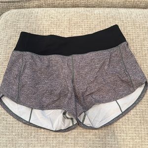 Lululemon running shorts - Gently worn